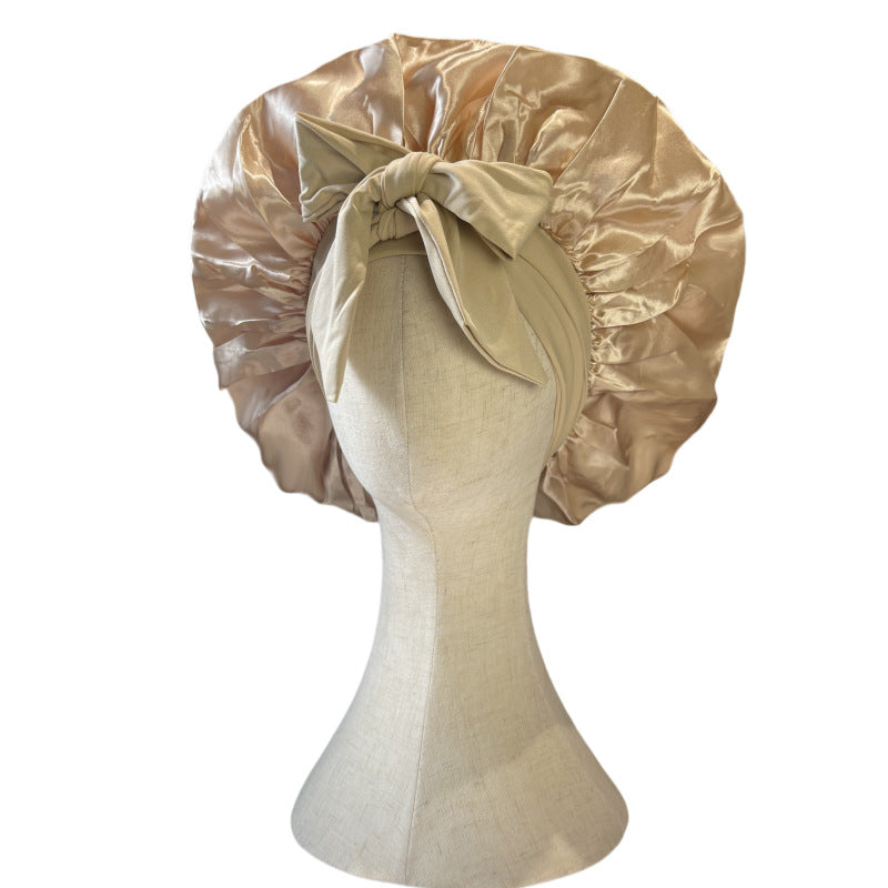 Sleep cap, imitation silk sleep cap