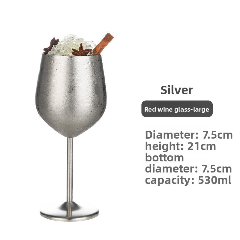 stainless steel glass