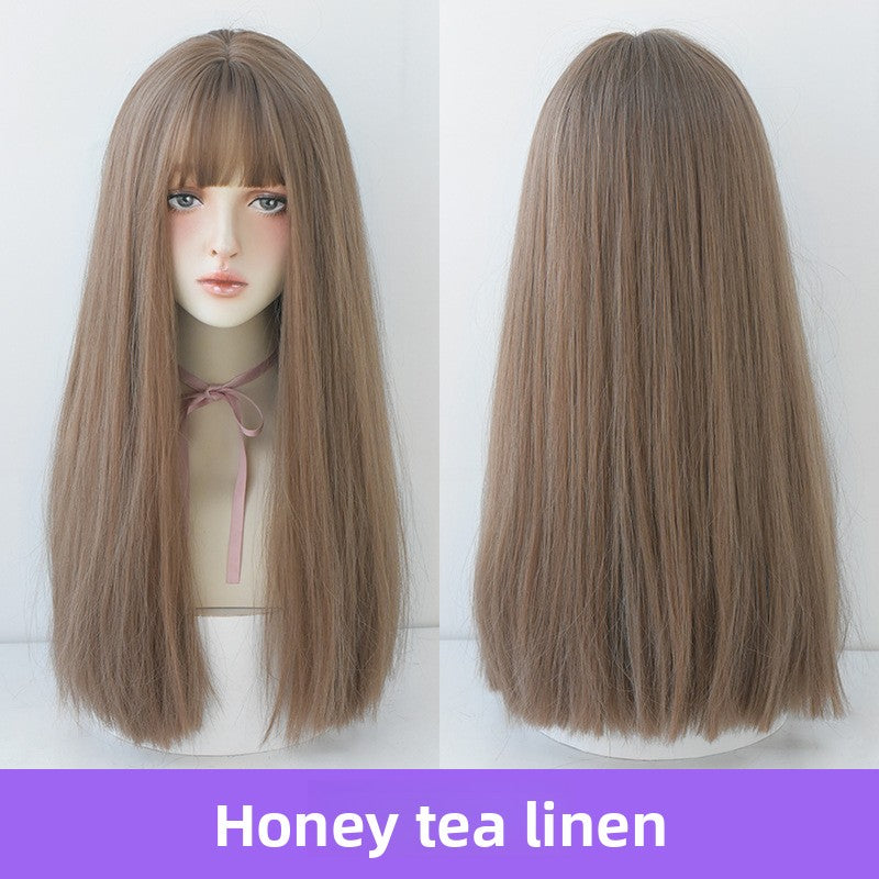 Long Straight Synthetic Hair Wig