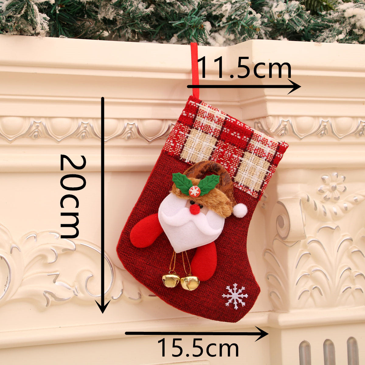 Christmas Gift Sock Hanging Bag