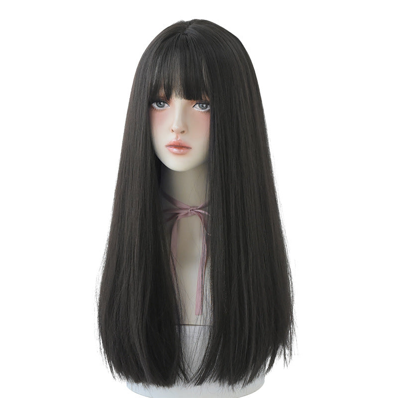 Long Straight Synthetic Hair Wig