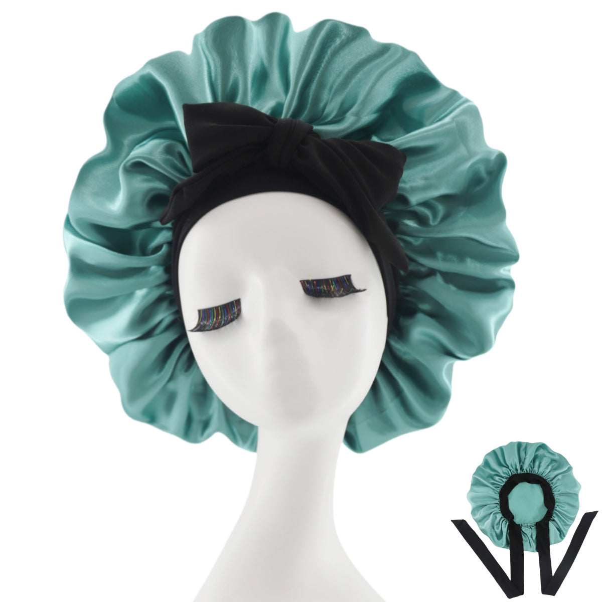 Sleep cap, imitation silk sleep cap