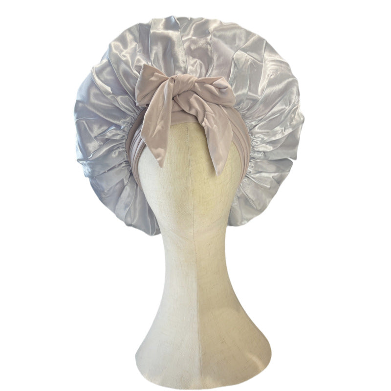 Sleep cap, imitation silk sleep cap