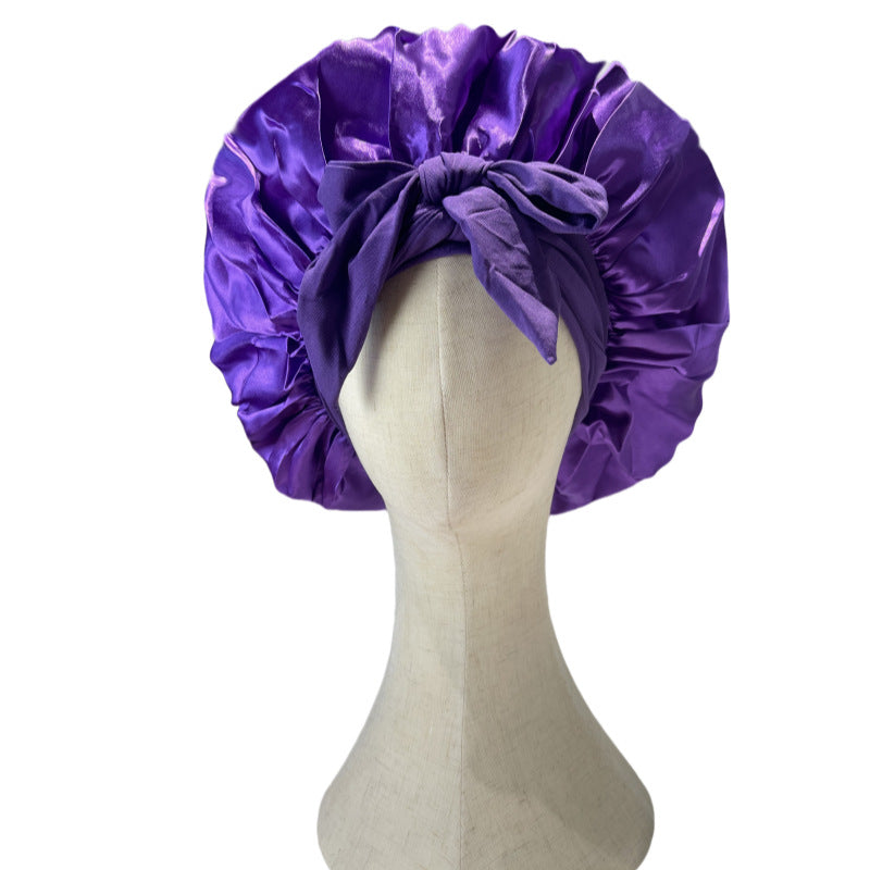 Sleep cap, imitation silk sleep cap