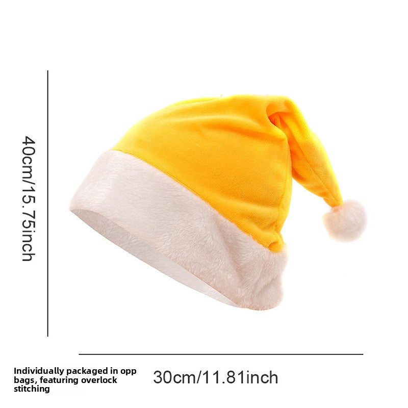 Christmas Short Plush Hat