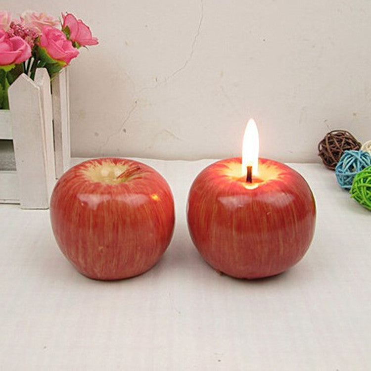 Christmas Eve Gift Apple Candle