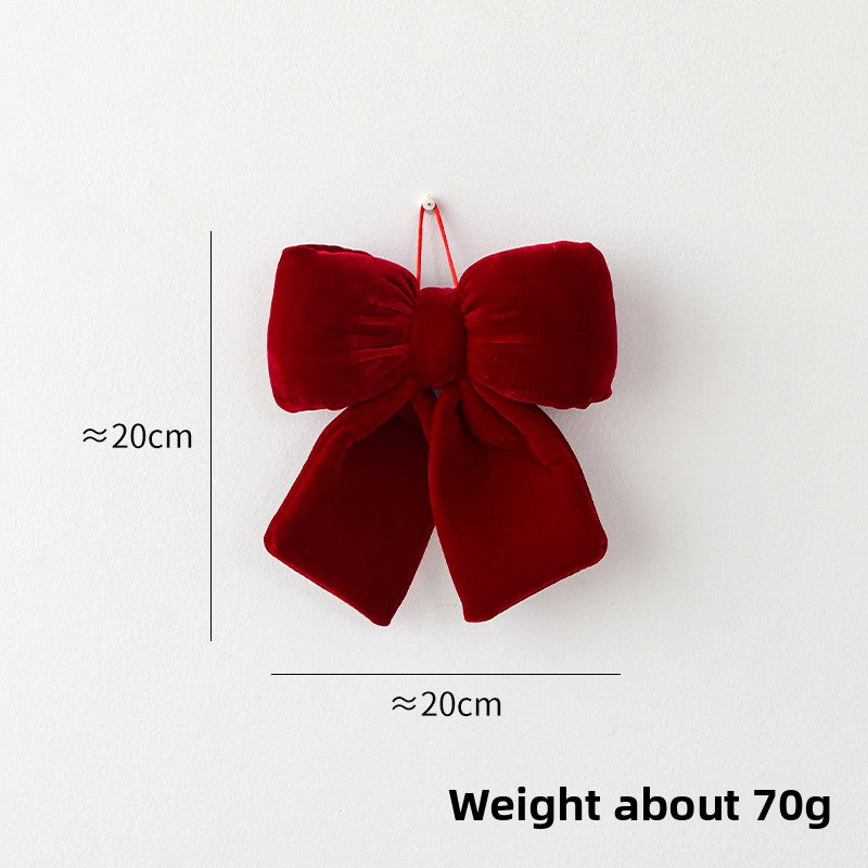 Christmas Bow Christmas Decorations Three-Dimensional