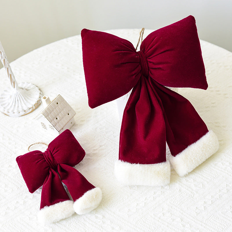 Christmas Bow Christmas Decorations Three-Dimensional