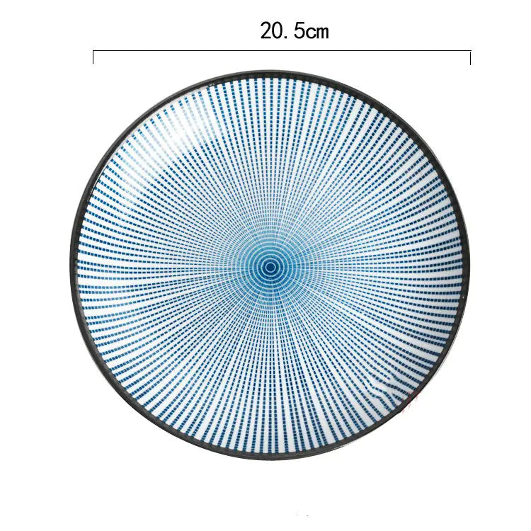 Japanese Ceramic Plates for Sushi and Snacks