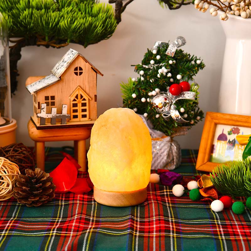 First-Hand Supply Of Natural Himalayan Pink Salt Lamp, Mini Children's Salt Lamp, Ambient Night Light, Holiday Gift For Classmates