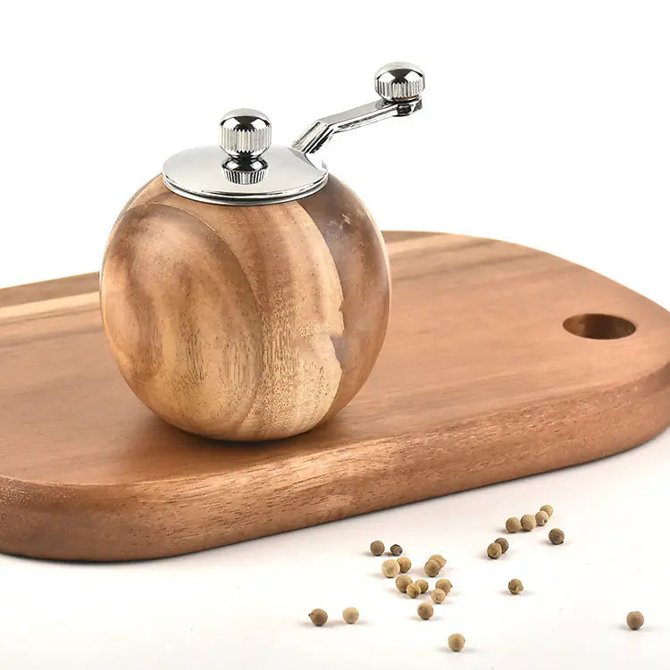Wooden Pepper Grinder - Manual with Ceramic Core