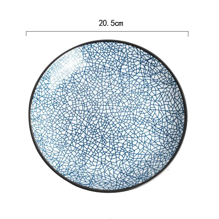 Japanese Ceramic Plates for Sushi and Snacks