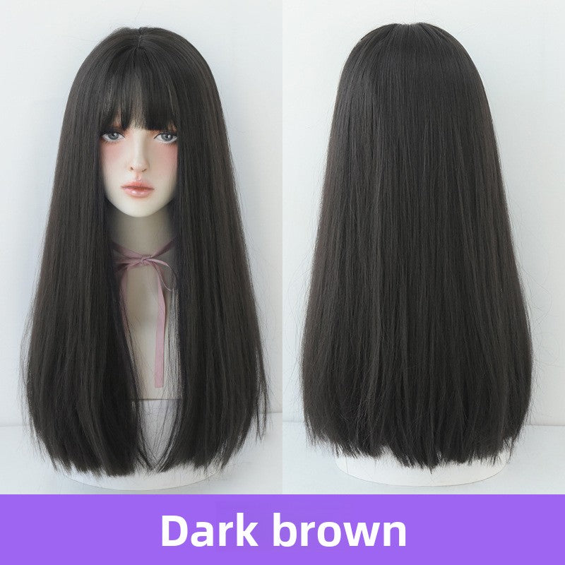 Long Straight Synthetic Hair Wig