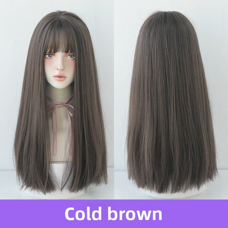 Long Straight Synthetic Hair Wig