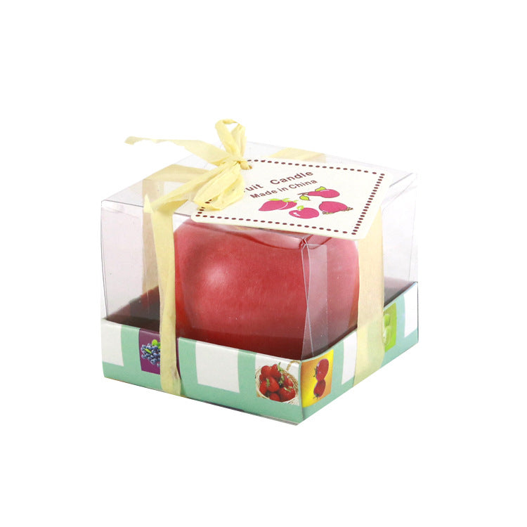 Christmas Eve Gift Apple Candle