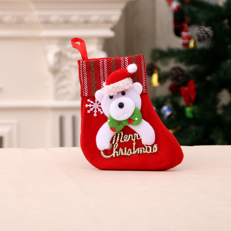 Christmas Gift Sock Hanging Bag